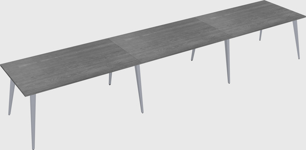 Modern rectangular office desk