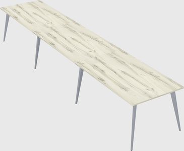 Modern rectangular office desk