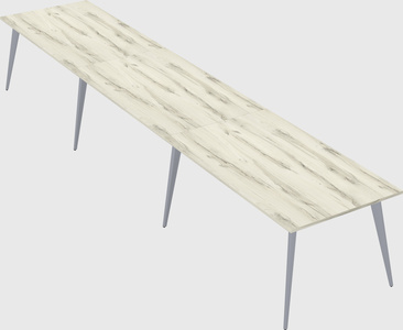 Modern rectangular office desk