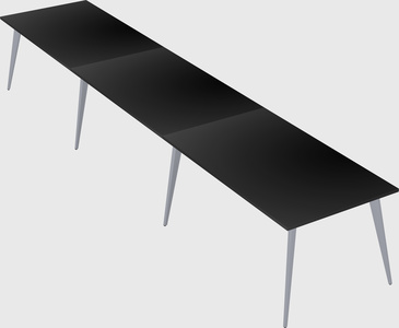 Modern rectangular office desk