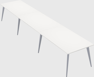 Modern rectangular office desk