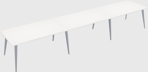 Modern rectangular office desk