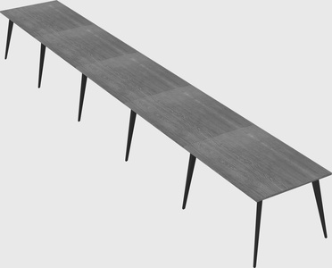 Modern rectangular office desk