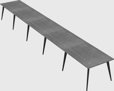 Modern rectangular office desk