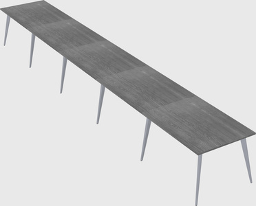 Modern rectangular office desk