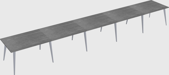 Modern rectangular office desk