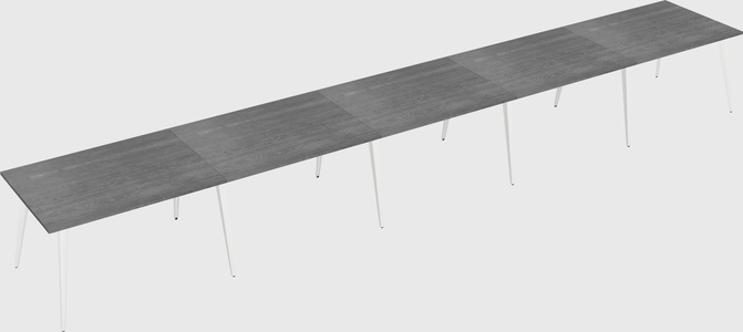 Modern rectangular office desk