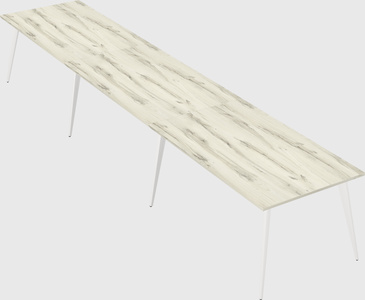 Modern rectangular office desk