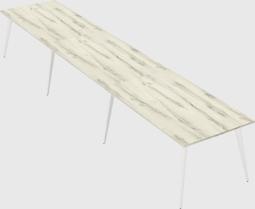 Modern rectangular office desk