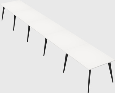 Modern rectangular office desk