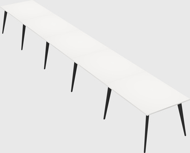 Modern rectangular office desk