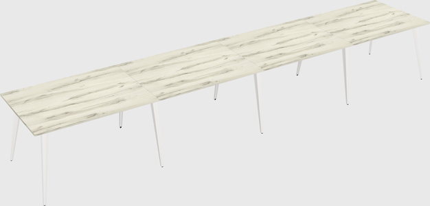 Modern rectangular office desk