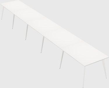 Modern rectangular office desk