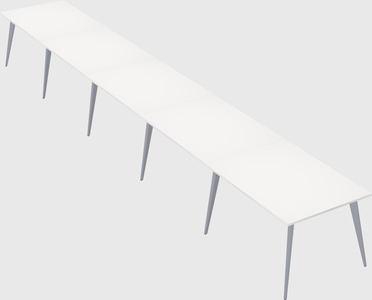 Modern rectangular office desk