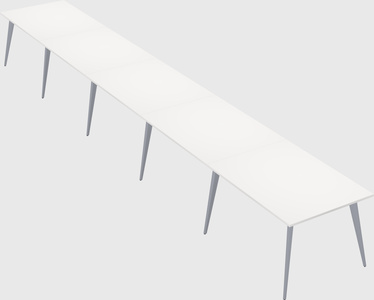 Modern rectangular office desk
