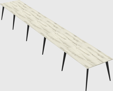 Modern rectangular office desk