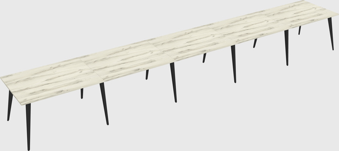 Modern rectangular office desk
