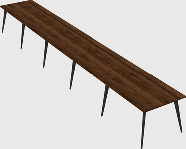 Modern rectangular office desk