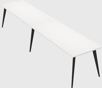 Modern rectangular office desk