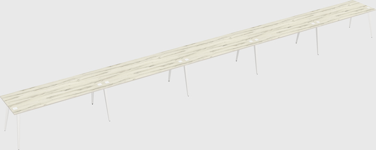 Modern rectangular office desk