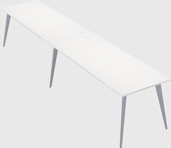 Modern rectangular office desk