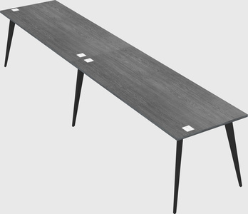 Modern rectangular office desk