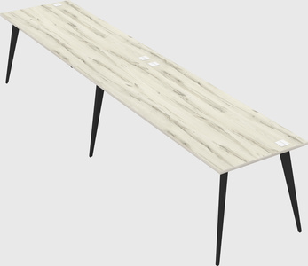 Modern rectangular office desk
