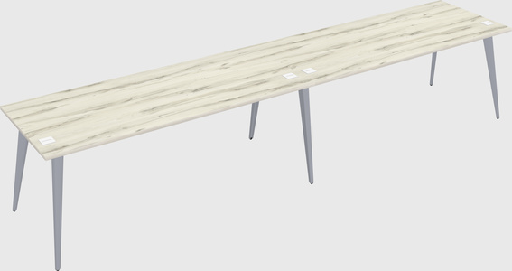 Modern rectangular office desk