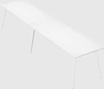 Modern rectangular office desk
