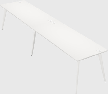 Modern rectangular office desk