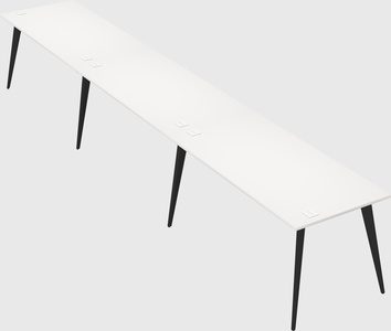 Modern rectangular office desk