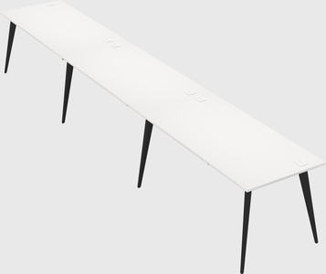 Modern rectangular office desk