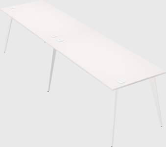 Modern rectangular office desk