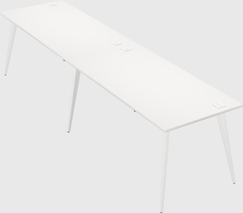 Modern rectangular office desk