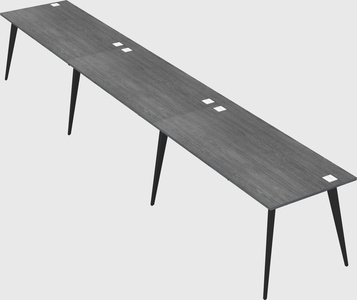 Modern rectangular office desk