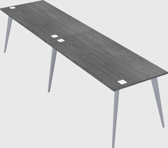 Modern rectangular office desk