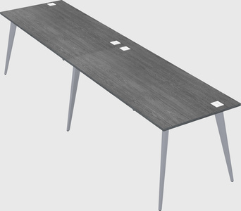 Modern rectangular office desk