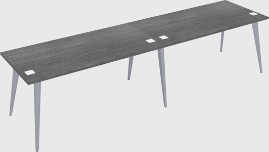 Modern rectangular office desk
