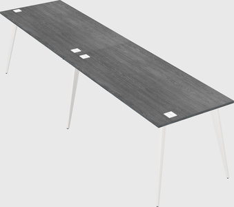 Modern rectangular office desk
