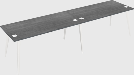 Modern rectangular office desk