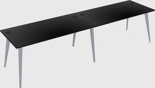 Modern Rectangular Office Desk