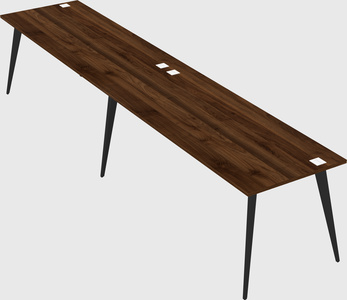 Modern rectangular office desk