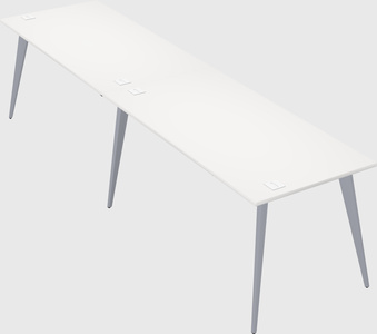 Modern rectangular office desk