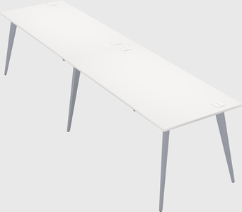 Modern rectangular office desk