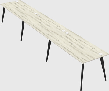 Modern rectangular office desk