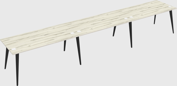 Modern rectangular office desk
