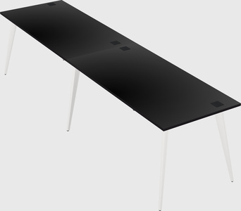 Modern rectangular office desk