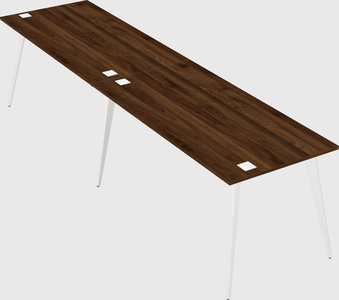 Modern rectangular office desk