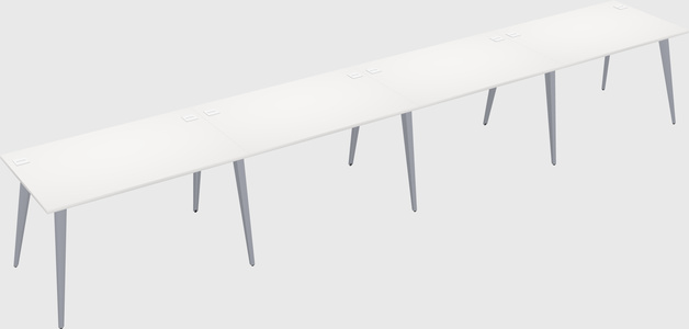 Modern Rectangular Office Desk