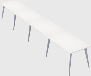 Modern rectangular office desk
